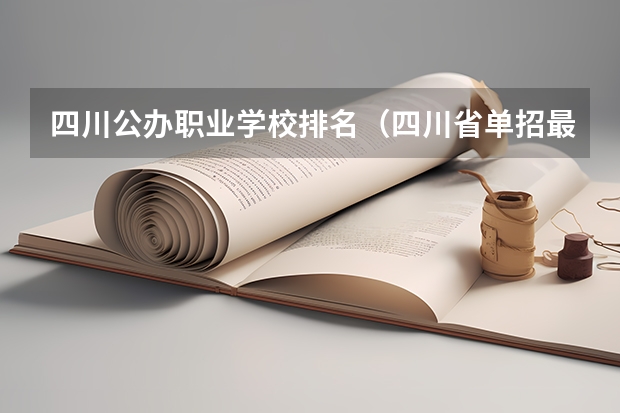 四川公办职业学校排名（四川省单招最好的学校排名）