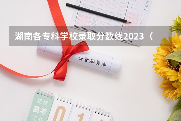 湖南各专科学校录取分数线2023（2023年山东专科学校排行榜及分数）