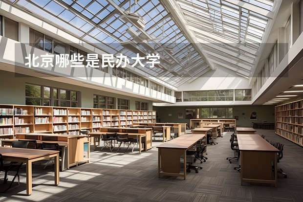 北京哪些是民办大学