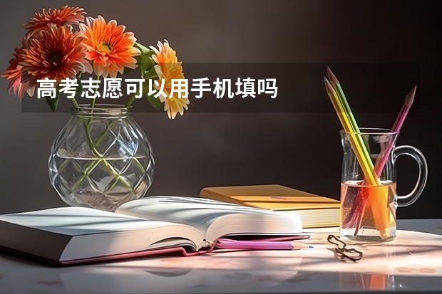高考志愿可以用手机填吗