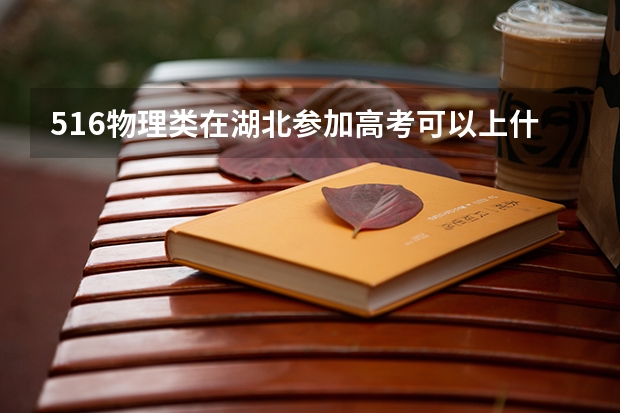 516物理类在湖北参加高考可以上什么大学