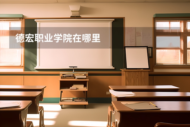 德宏职业学院在哪里