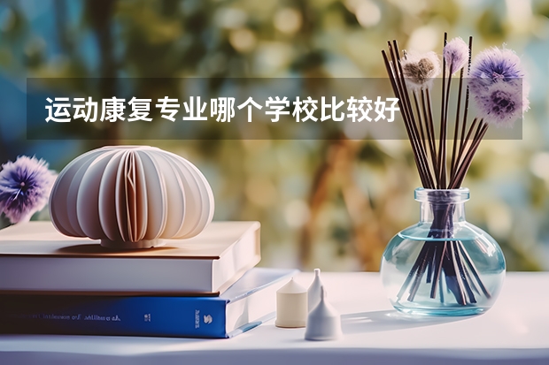 运动康复专业哪个学校比较好