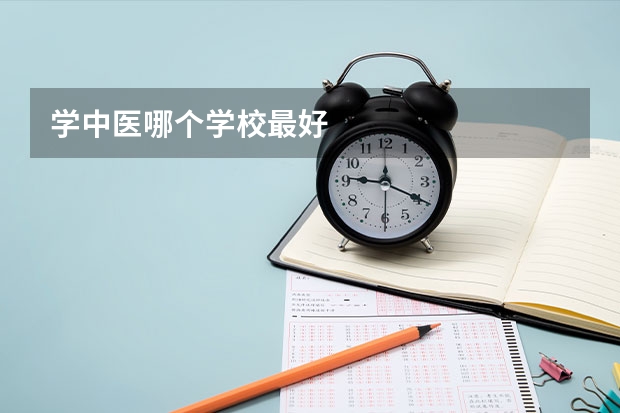 学中医哪个学校最好