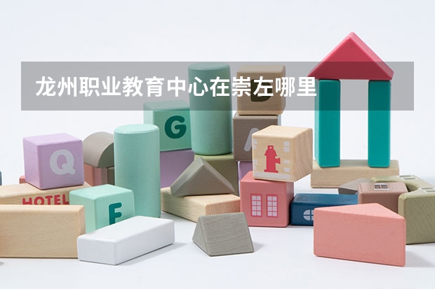 龙州职业教育中心在崇左哪里