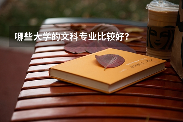 哪些大学的文科专业比较好？