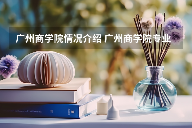 广州商学院情况介绍 广州商学院专业和分数线