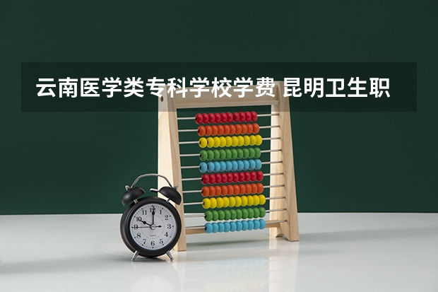 云南医学类专科学校学费 昆明卫生职业学院的收费情况是什么？