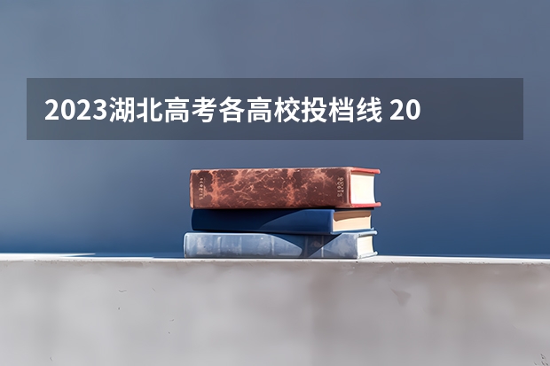 2023湖北高考各高校投档线 2023年湖北省高校投档线
