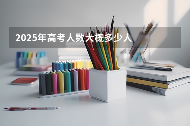 2025年高考人数大概多少人
