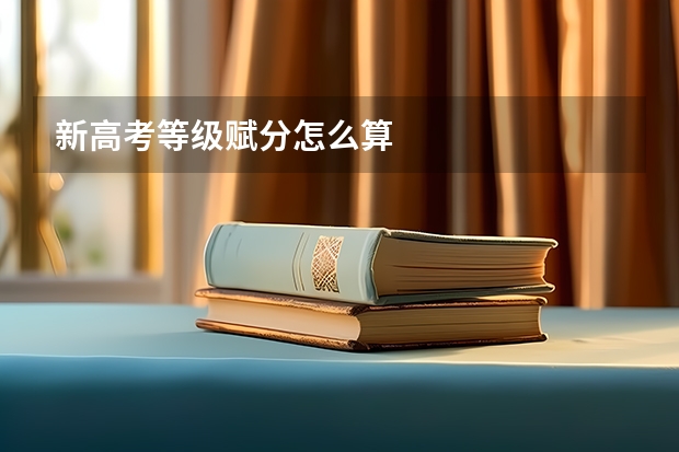 新高考等级赋分怎么算